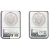 Image 2 : 1994/1995 American Silver Eagles NGC MS69 [2]