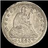 Image 1 : 1853 Seated Liberty Quarter (Arrows) CLOSELY UNCIRCULATED