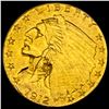 Image 1 : 1912 Indian Head $2.50 Gold Quarter Eagl CLOSELY UNCIRCULATED