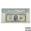 Image 1 : 1934 $5 MULE "HAWAII FRN PMG UNCIRCULATED-64EPQ