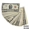 Image 1 : PACK OF (100) 1953 $2 LEGAL TENDER USN'S GEM UNC