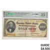 Image 1 : 1922 $100 "BENTON" GOLD CERTIFICATE PMG VF-25