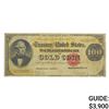 Image 1 : 1882 $100 "BENTON" GOLD CERTIFICATE VERY FINE