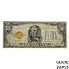 Image 1 : 1928 $50 GOLD CERTIFICATE EXTREMELY FINE
