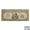 Image 1 : 1899 $5 "CHIEF" SILVER CERTIFICATE VERY FINE