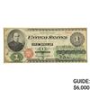 Image 1 : 1862 $1 LEGAL TENDER USN UNCIRCULATED