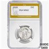 Image 1 : 1928 Standing Liberty Quarter PGA MS62