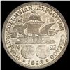 Image 2 : 1893 Columbian Exposition Half Dollar UNCIRCULATED