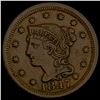 Image 1 : 1847 Braided Hair Large Cent CLOSELY UNCIRCULATED