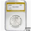 1938 Walking Liberty Half Dollar PGA MS66