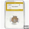 Image 1 : 1874 Indian Head Cent PGA MS64+