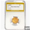 Image 1 : 1890 Indian Head Cent PGA MS66 RED
