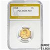 Image 1 : 1918 Wheat Cent PGA MS66 RED