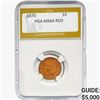 Image 1 : 1870 Indian Head Cent PGA MS64 RED