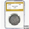 1836 Capped Bust Half Dollar PGA AU50 50/00