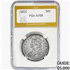 1820 Capped Bust Half Dollar PGA AU58