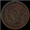 Image 1 : 1853 Braided Hair Large Cent CLOSELY UNCIRCULATED