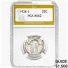 Image 1 : 1926-S Standing Liberty Quarter PGA MS62