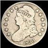 Image 1 : 1830 Capped Bust Half Dollar LIGHTLY CIRCULATED