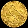 Image 2 : 1911 Indian Head $2.50 Gold Quarter Eagl CLOSELY UNCIRCULATED