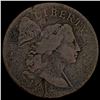 Image 1 : 1793 Flowing Hair Large Cent NICELY CIRCULATED