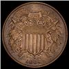 Image 2 : 1864 Two-Cent Piece UNCIRCULATED