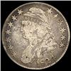 Image 1 : 1824 Capped Bust Half Dollar NICELY CIRCULATED