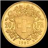 Image 2 : 1930-B Swiss 20 Francs Gold Vreneli GEM BU