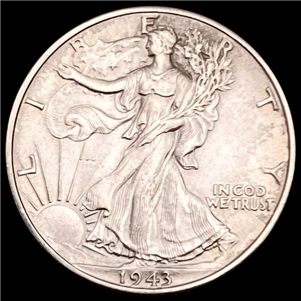 1943 Walking Liberty Half Dollar GEM BU