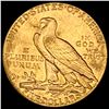 Image 2 : 1909 Indian Head Half Eagle $5 CLOSELY UNCIRCULATED