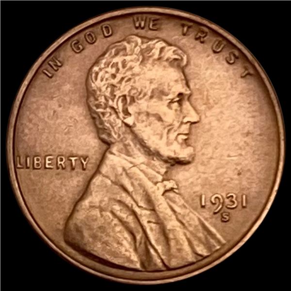 1931-S Lincoln Wheat Cent UNCIRCULATED