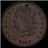 Image 1 : 1833 Classic Head Half Cent UNCIRCULATED