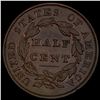 Image 2 : 1833 Classic Head Half Cent UNCIRCULATED