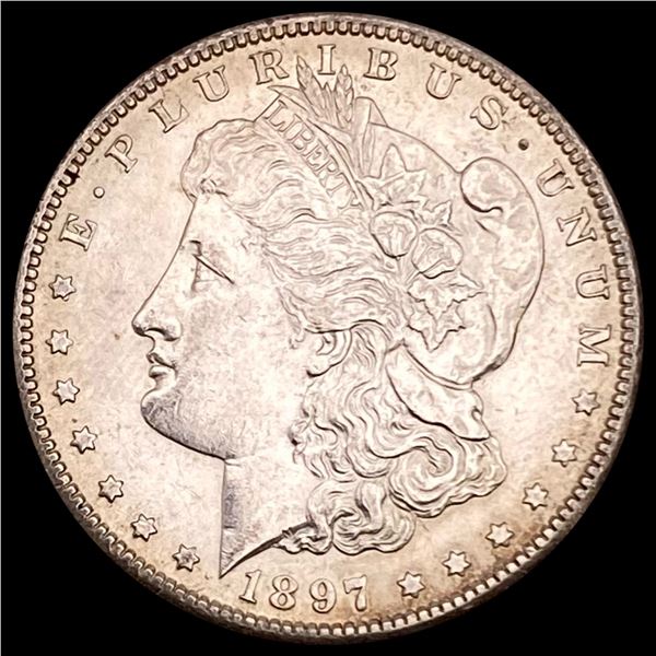 1897-S Morgan Silver Dollar UNCIRCULATED