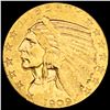 Image 1 : 1909 Indian Head $5 Half Eagle CLOSELY UNCIRCULATED