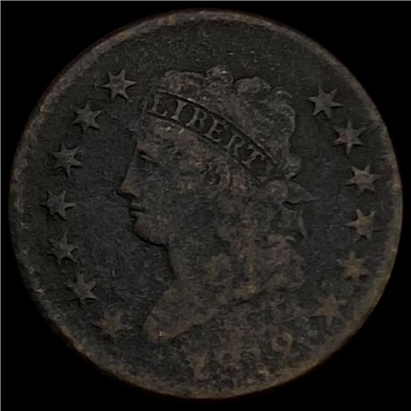 1830 Classic Head Large Cent NICELY CIRCULATED