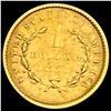 Image 2 : 1851 Liberty Head Gold Dollar CLOSELY UNCIRCULATED
