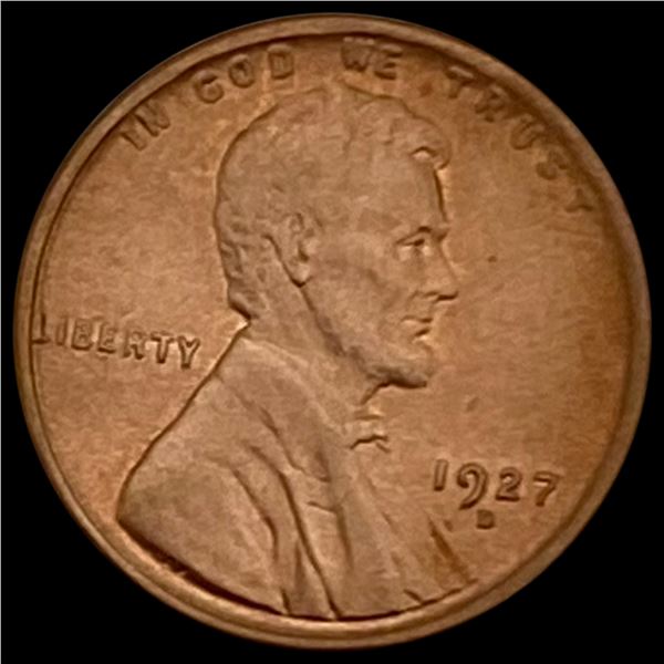 1927-D Lincoln Wheat Cent CLOSELY UNCIRCULATED