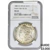 Image 1 : 1880-CC REV78 Morgan Silver Dollar NGC MS60 VAM-7