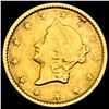 Image 1 : 1853 Liberty Head Gold Dollar CLOSELY UNCIRCULATED