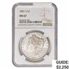 Image 1 : 1881-S Morgan Silver Dollar NGC MS67