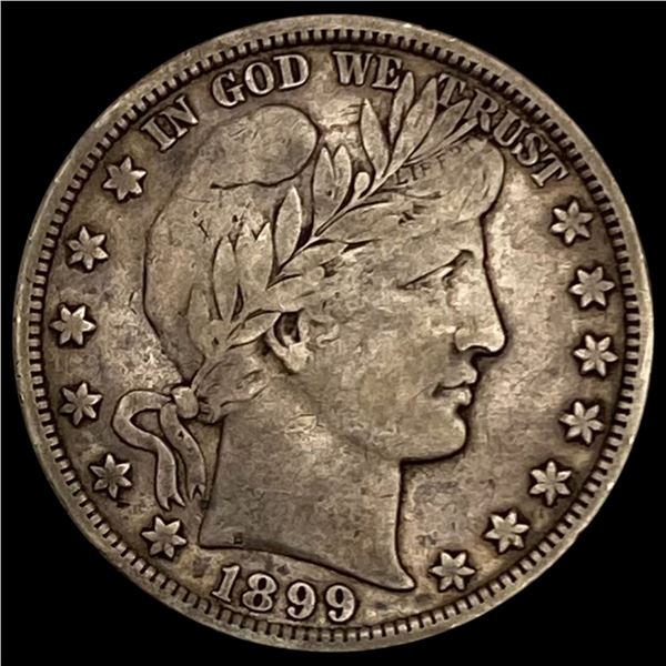 1899 Barber Half Dollar LIGHTLY CIRCULATED