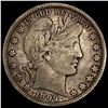 Image 1 : 1899 Barber Half Dollar LIGHTLY CIRCULATED