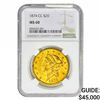 Image 1 : 1874-CC $20 Gold Double Eagle NGC MS60