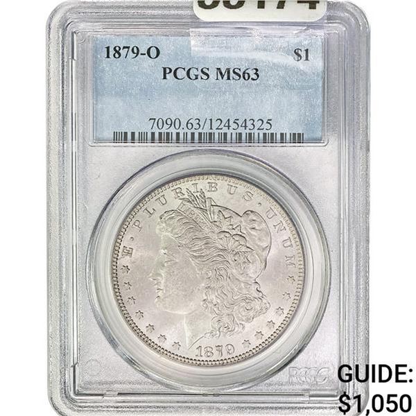 1879-O Morgan Dollar PCGS MS63