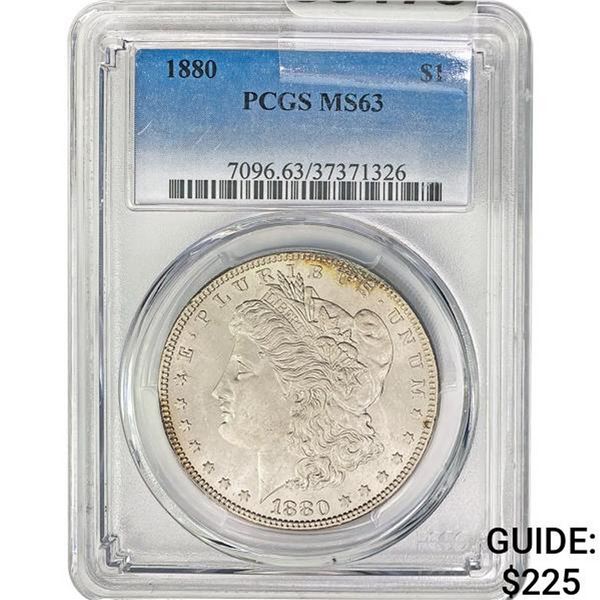 1880-S Morgan Dollar PCGS MS63