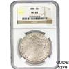 Image 1 : 1880 Morgan Silver Dollar NGC MS64