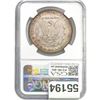 Image 2 : 1887/6 Morgan Dollar VAM-2 NGC MS62
