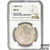 Image 1 : 1880-O Morgan Silver Dollar NGC MS61