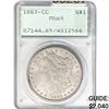 Image 1 : 1883-CC Morgan Dollar GSA MS65